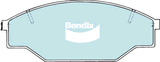 Brake Pads H/Duty Bendix DB1350HD for Toyota Hilux RZN149 RZN154 Ute 2.7LTP 3RZ FE