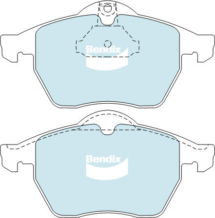 Brake Pads H/Duty Bendix DB1351HD for Volkswagen Passat 3C2 Sedan TSI 1.8LTP T BZB