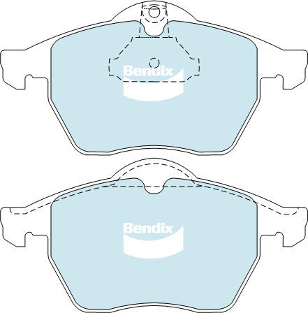 Brake Pads H/Duty Bendix DB1351HD for Volkswagen Passat 3C2 Sedan 118 TSI 1.8LTP T CDAA