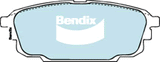 Brake Pads General CT Bendix DB1359GCT for Mazda 323 Astina BJ Hatchback Astina 1.8LTP BP (DOHC)