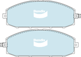 Brake Pads H/Duty Bendix DB1361HD for Nissan Patrol Y61 GR  GU Station WagondTi 3.0LTD ZD30DDTi