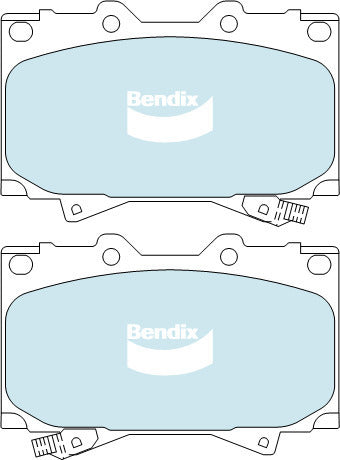 Brake Pads H/Duty Bendix DB1365HD for Lexus LS USF40 Sedan 460 4.6LTP 1UR FSE