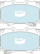 Brake Pads H/Duty Bendix DB1365HD for Toyota Land Cruiser FZJ78 SUV 4.5 MPFi 4x4 4.5LTP 1FZ FE