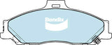 Brake Pads 4WD/SUV Bendix DB13664WD for Ford Ranger PK Cab Chassis TDdi 4x4 2.5LTD WLAT (16 V)