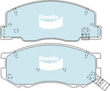 Brake Pads General CT Bendix DB1372GCT for Toyota Spacia SR40 Bus 2.0LTP 3S FE