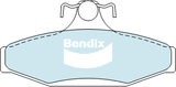 Brake Pads General CT Bendix DB1376GCT for Ford Fairlane BF Sedan 5.4 MPFi V8 5.4LTP BARRA 230