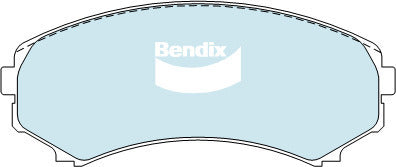 Brake Disc Pad Set Rear Bendix DB1388 Ult For MAZDA MITSUBISHI MPV GRANDIS PAJERO