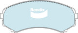 Brake Disc Pad Set Rear Bendix DB1388 Ult For MAZDA MITSUBISHI MPV GRANDIS PAJERO