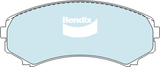 Brake Disc Pad Set Rear Bendix DB1388 Ult For MAZDA MITSUBISHI MPV GRANDIS PAJERO