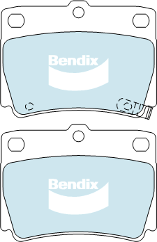 Brake Pads 4WD/SUV Bendix DB13904WD for Mitsubishi Pajero Sport QE SUV DI-D 4x4 2.4LTD 4N15