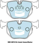 Brake Pads 4WD/SUV Bendix DB13974WD for Land Rover Range Rover L322 SUV 4x4 4.2LTP 428PS