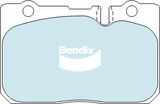 Brake Disc Pad Set  Bendix DB1421 GCT For Lexus LS UCF20400