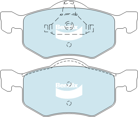 Brake Pads 4WD/SUV Bendix DB14264WD for Mazda Tribute EP SUV 24V 3.0LTP AJ