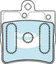 Brake Pads H/Duty Bendix DB1428HD for Mercedes Benz SLK R171 Convertible 200 Kompressor (171.442) 1.8LTP M271.944