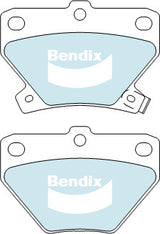 Brake Disc Pad Set Rear Bendix DB1429 GCT For Toyota Celica Corolla Prius Yaris