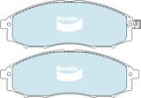 Brake Pads 4WD/SUV Bendix DB14394WD for Nissan Navara D22 Ute 3.3 3.3LTP VG33E