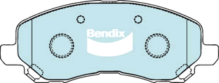 Brake Pads 4WD/SUV Bendix DB14414WD for Peugeot 4008 SUV 2.0LTP 4B11