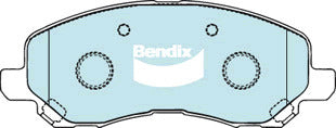 Brake Disc Pad Set Front Bendix DB1441 4WD For CHRYSLER DODGE JEEP MITSUBISHI SEBRING AVENGER CALIBER
