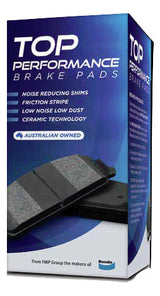 Front Disc Brake Pads TP by Bendix DB1471TP for Holden Barina XC Combo Tigra