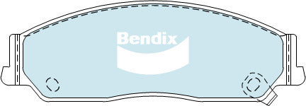 Brake Disc Pad Set Front Bendix DB1474 Ult For Toyota Aurion Avalon Camry