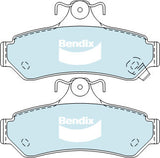 Brake Disc Pad Set Rear Bendix DB1475 Ult For Toyota Aurion Avalon Camry