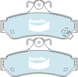 Brake Disc Pad Set Rear Bendix DB1475 Ult For Toyota Aurion Avalon Camry