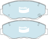 Brake Pads 4WD/SUV Bendix DB14814WD for Honda Accord Euro CL Sedan (CL9) 2.4LTP K24A K24A3