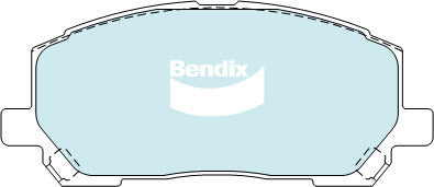 Brake Pads 4WD/SUV Bendix DB14884WD for Toyota Kluger GSU40R SUV 3.3 3.3L 3MZ FE