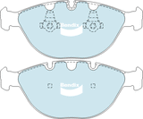Brake Pads 4WD/SUV Bendix DB14954WD for BMW X5 E53 SAVi 3.0LTP M54B30