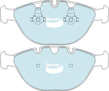 Brake Pads 4WD/SUV Bendix DB14954WD for BMW 6 Series E64 Convertible M 5.0LTP S85B50A