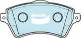 Brake Disc Pad Set  Bendix DB1506 4WD For LAND ROVER FREELANDER L314
