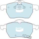 Brake Pads General CT Bendix DB1510GCT for Holden Astra TS Hatchback i 1.8LTP Z18XE