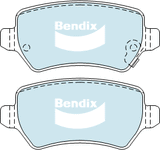 Brake Pads General CT Bendix DB1511GCT for Holden Astra AH Hatchback i 2.2LTP Z 22 YH