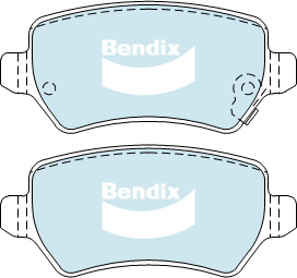 Brake Pads General CT Bendix DB1511GCT for Holden Astra AH Wagon 1.9 CDTI 1.9LTD Z19DT