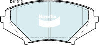Brake Disc Pad Set  Bendix DB1513 Ult For MAZDA RX-8 SE17