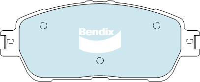 Brake Disc Pad Set Front Bendix DB1519 GCT For Toyota Tarago ACR30 2.4L