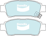 Brake Pads H/Duty Bendix DB1660HD for Toyota Tarago ACR30 MPV 2.4LTP 2AZ FE