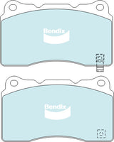 Brake Disc Pad Set Front Bendix DB1678 ULT For HOLDEN MITSUBISHI SUBARU VOLVO
