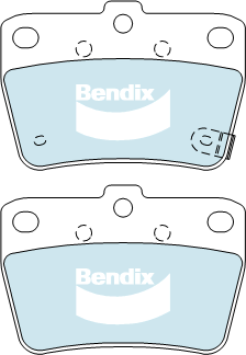 Brake Pads 4WD/SUV Bendix DB16804WD for Toyota RAV 4 ACA22 ACA23 SUV 2.4LTP 2AZ FE