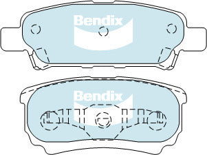 Brake Pads General CT Bendix DB1686GCT for Mitsubishi Lancer CG CH CJ Sedan GDi 2.0LTP 4G94 (GDI)
