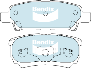 Brake Pads General CT Bendix DB1686GCT for Mitsubishi Lancer CG CH CJ Sedan GDi 2.0LTP 4G94 (GDI)