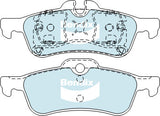 Brake Disc Pad Set  Bendix DB1687 GCT