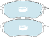 Brake Disc Pad Set  Bendix DB1722 ULT For SUBARU LIBERTY OUTBACK TRIBECA