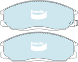 Brake Pads 4WD/SUV Bendix DB17454WD for Ssangyong Rexton GAB SUV 4x4 3.2LTP G32D