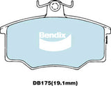 Brake Disc Pad Set  Bendix DB175 GCT For AUDI VOLVO 100/80/ 340-360