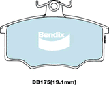 Brake Disc Pad Set  Bendix DB175 GCT For AUDI VOLVO 100/80/ 340-360
