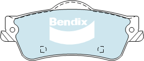 Brake Pads General CT Bendix DB1766GCT for Holden Commodore VE Ute 3.6 i V6 3.6LTP LFX LLT