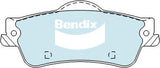 Brake Disc Pad Set Rear Bendix DB1766 ULT For HOLDEN CALAIS CAPRICE COMMODORE STATESMAN