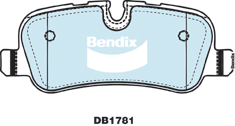 Brake Pads 4WD/SUV Bendix DB17814WD for Land Rover Range Rover Sport L320 SUV 3.6 D 4x4 3.6LTD 368DT