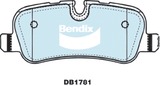 Brake Pads 4WD/SUV Bendix DB17814WD for Land Rover Range Rover Sport L320 SUV 3.6 D 4x4 3.6LTD 368DT